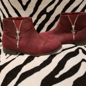 Brash Girl's Zip-up Booties